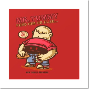 Mr. Tummy Posters and Art